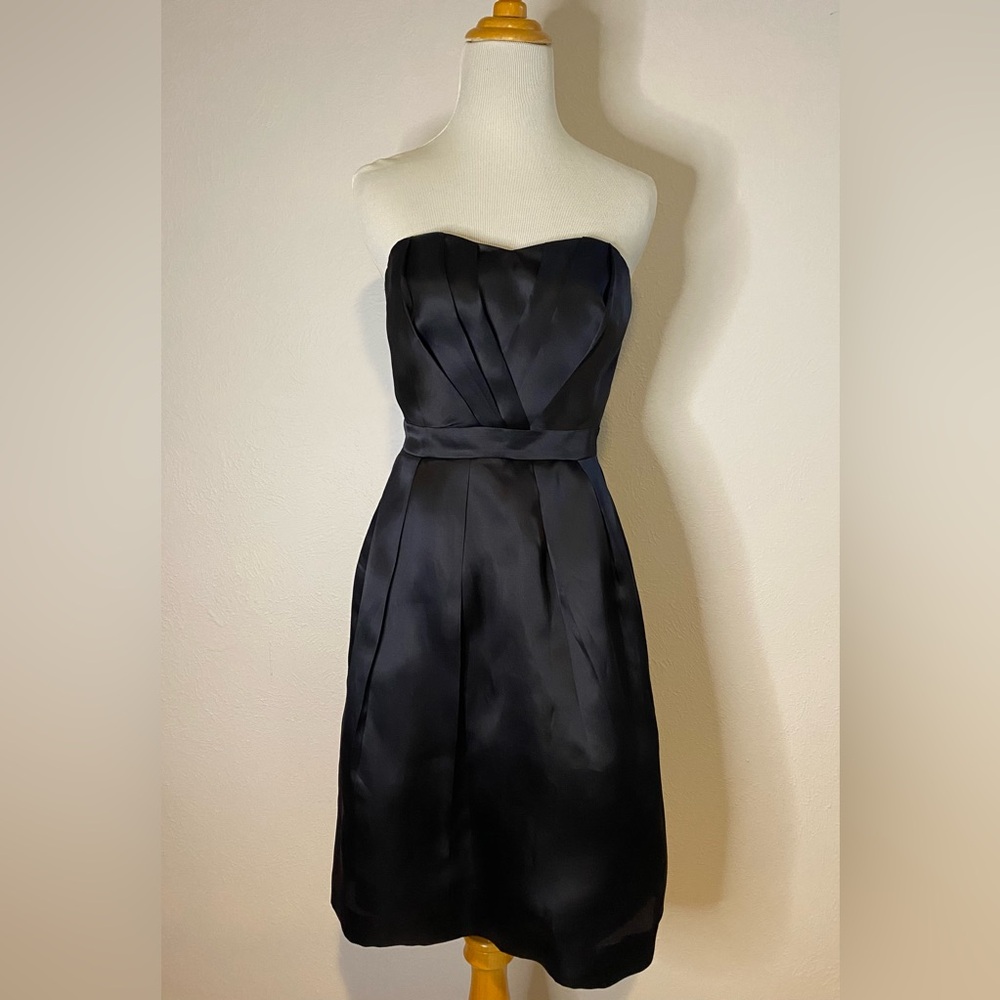 J. Crew Strapless Dress 100% Silk Size 2